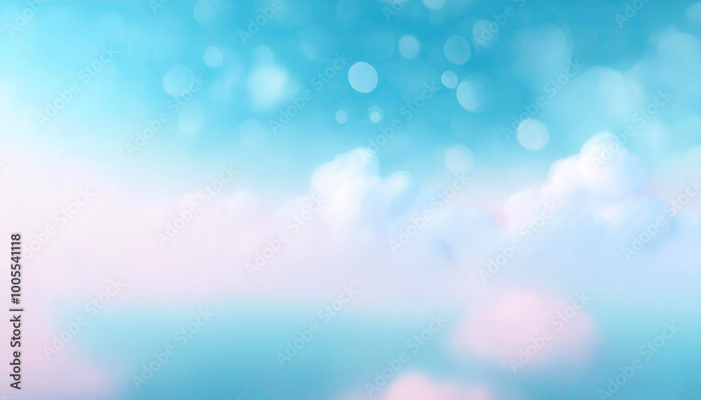 Gorgeous Above View of the Clear Blue Sky and Fluffy Clouds. Gorgeous Above View of the Clear Blue Sky and Fluffy Clouds.