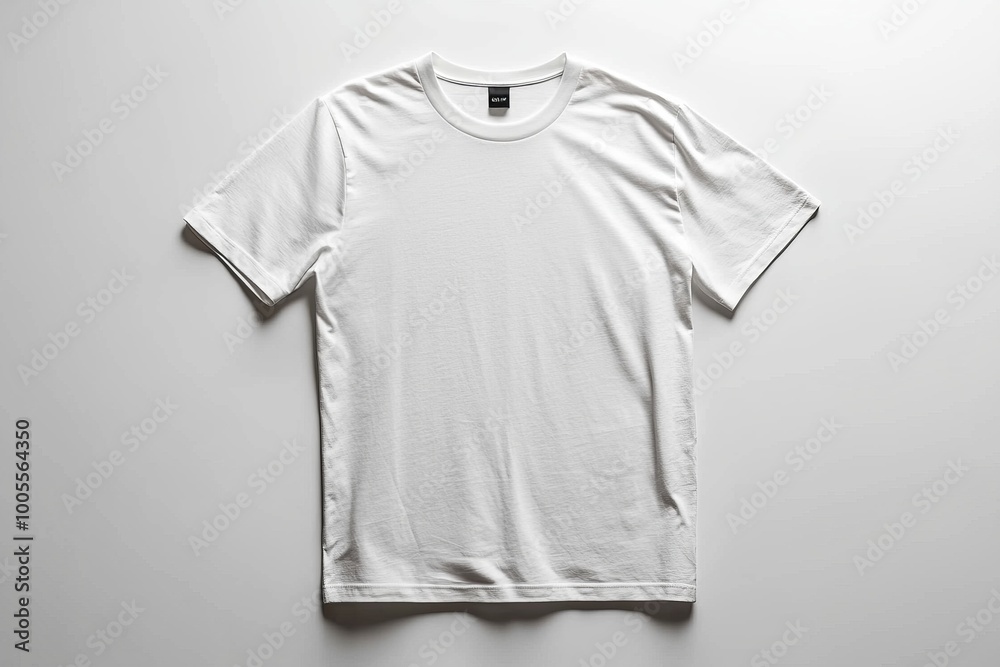 White Tshirt Mockup Isolated created with Generative AI White Tshirt Mockup Isolated created with Generative AI