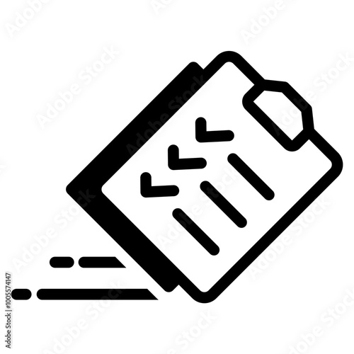 Checklist clipboard vector icon