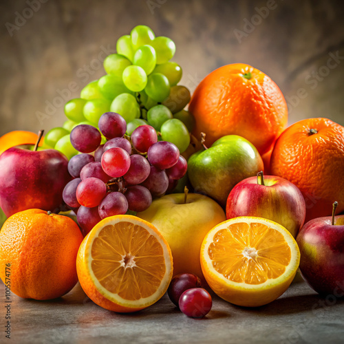 fruits and vegetables. fruit, orange, apple, food, grape, isolated, fruits, fresh, citrus, green, healthy, grapes, lemon, white, red, ripe, diet, sweet, juicy, pear, organic, vegetarian, yellow, banan