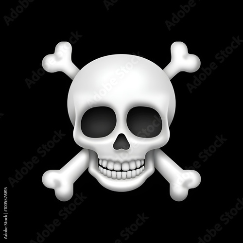 Skull and Crossbones Emoji
