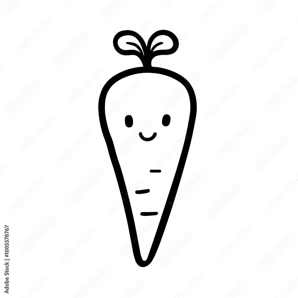 Simple black cute carrot flat icon
Simple black cute carrot flat icon