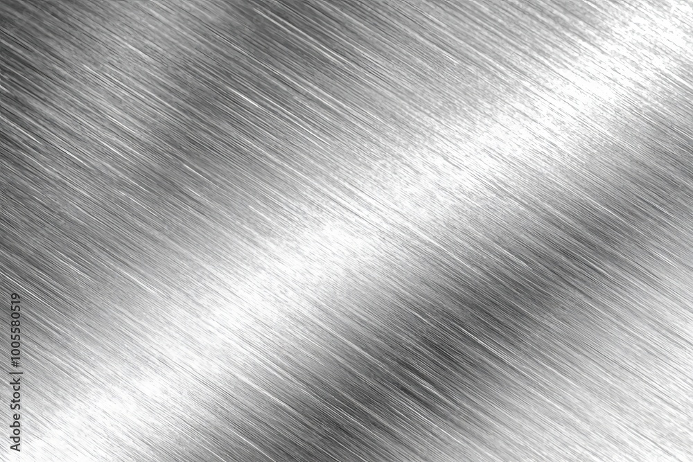 Silver wallpaper with brushed metal texture as a background Silver wallpaper with brushed metal texture as a background