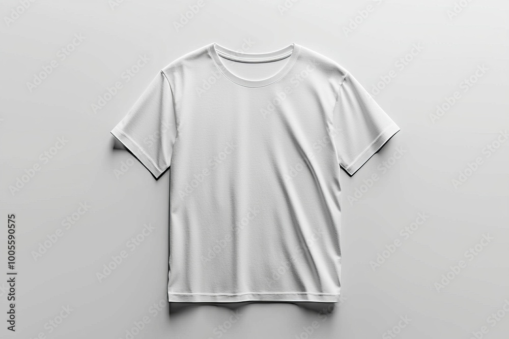 White Tshirt Mockup Isolated created with Generative AI White Tshirt Mockup Isolated created with Generative AI