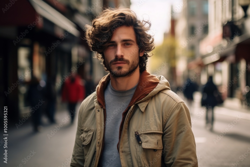 A man with a beard A man with a beard
