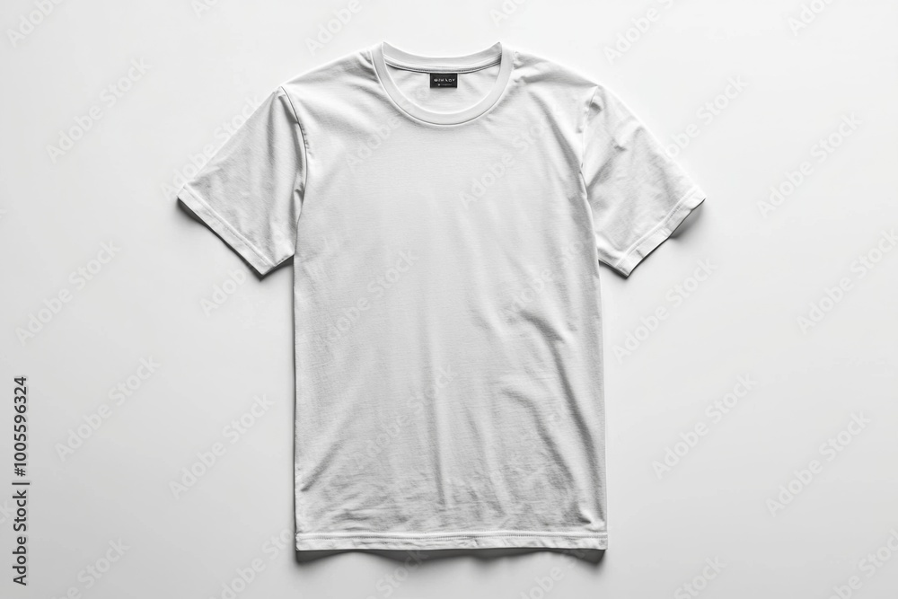 White Tshirt Mockup Isolated created with Generative AI White Tshirt Mockup Isolated created with Generative AI