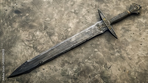 Medieval Sword Close Up Photography