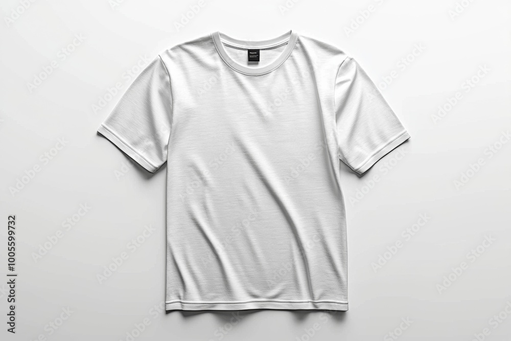 White Tshirt Mockup Isolated created with Generative AI White Tshirt Mockup Isolated created with Generative AI
