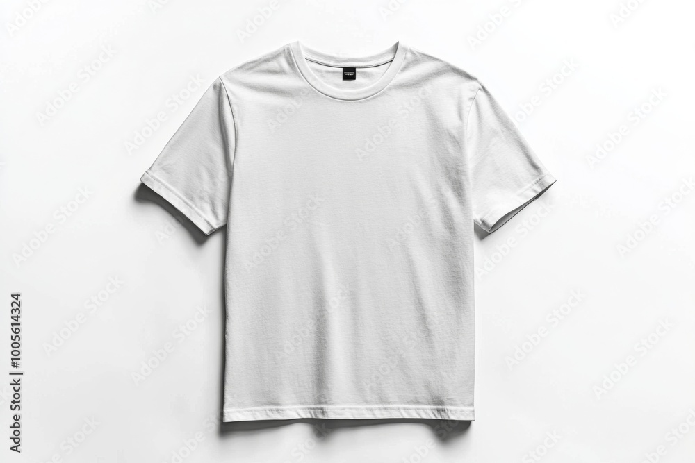 White Tshirt Mockup Isolated created with Generative AI White Tshirt Mockup Isolated created with Generative AI