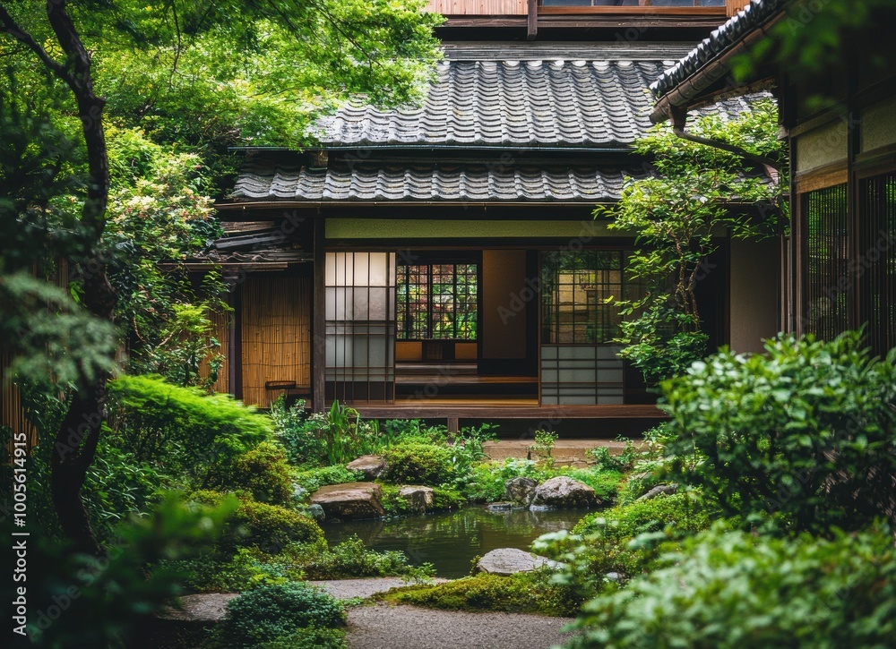 Zen Garden House. Zen Garden House.