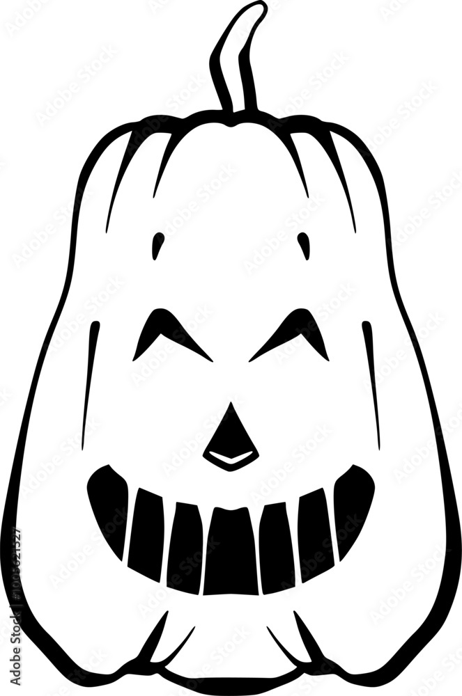 Pumpkin - squash for Halloween or Thanksgiving flat icon Pumpkin - squash for Halloween or Thanksgiving flat icon