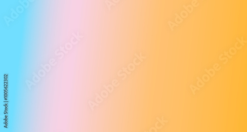A soft and inviting image featuring a smooth transition from a pastel blue to a warm orange hue. 