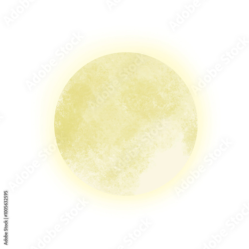 moon moonlight illustration material