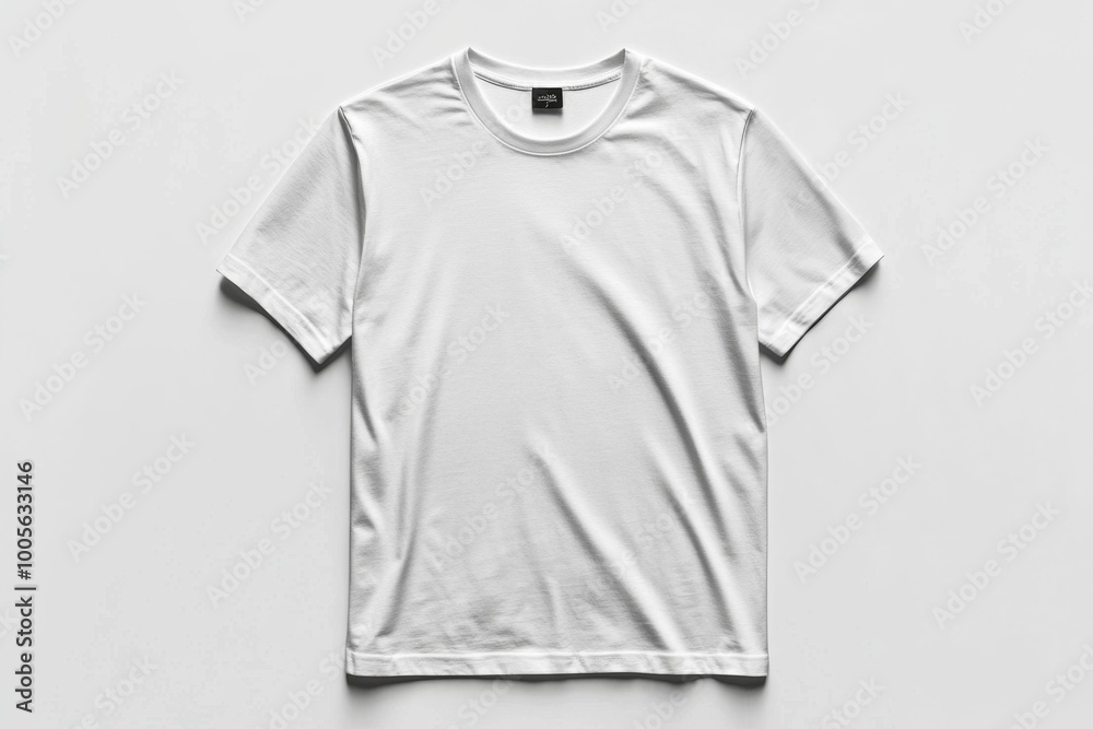 White Tshirt Mockup Isolated created with Generative AI White Tshirt Mockup Isolated created with Generative AI
