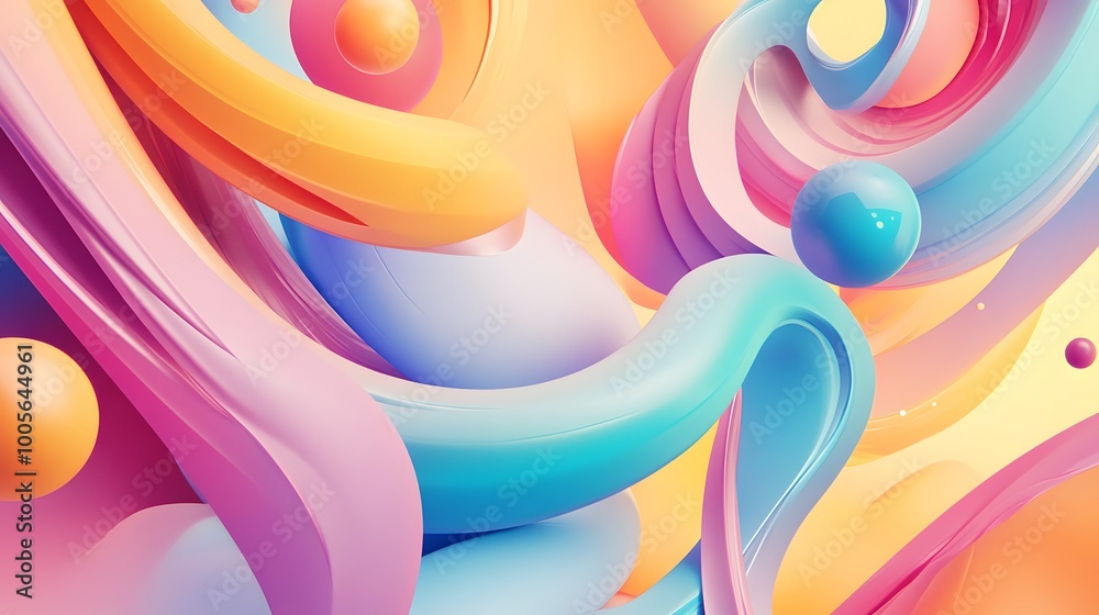 Abstract Background Illustration. 3d render illustration. Abstract Background Illustration. 3d render illustration.