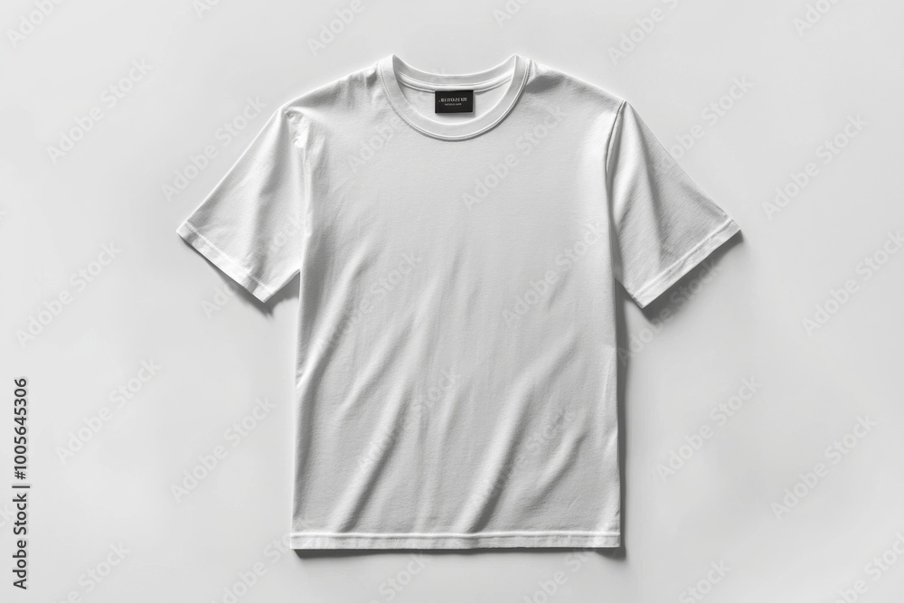 White Tshirt Mockup Isolated created with Generative AI White Tshirt Mockup Isolated created with Generative AI