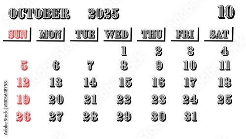 calendar2025