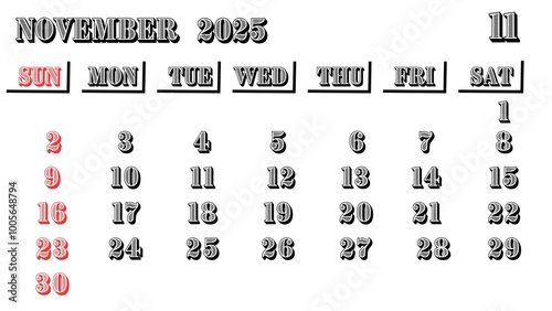 calendar2025