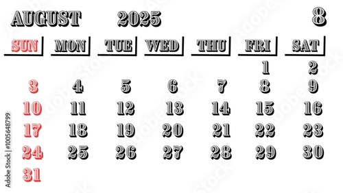 calendar2025