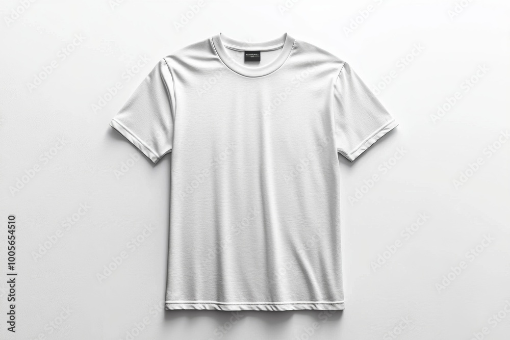 White Tshirt Mockup Isolated created with Generative AI White Tshirt Mockup Isolated created with Generative AI