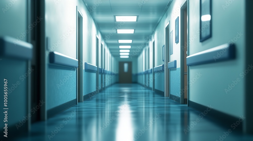 blur image background of corridor in hospital or clinic image hyper realistic blur image background of corridor in hospital or clinic image hyper realistic