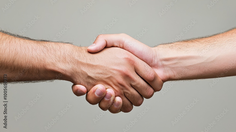 A successful partnership leading to a new joint venture, symbolizing the benefits of collaborative business A successful partnership leading to a new joint venture, symbolizing the benefits of collaborative business