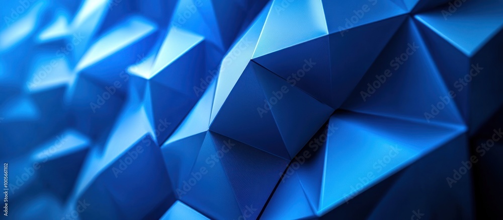 Abstract Blue Geometric Pattern Abstract Blue Geometric Pattern
