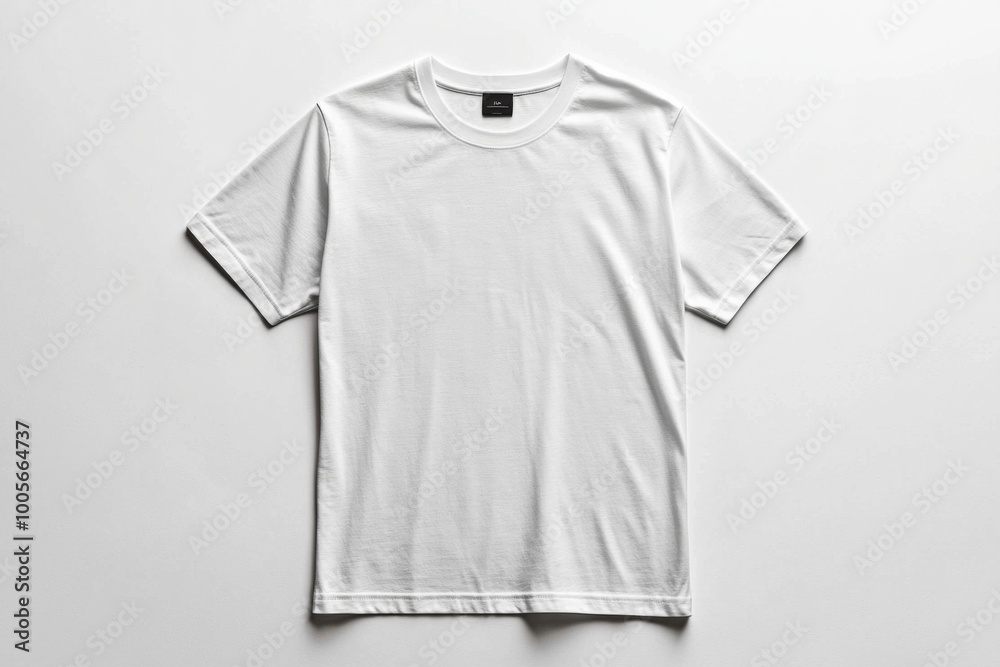 White Tshirt Mockup Isolated created with Generative AI White Tshirt Mockup Isolated created with Generative AI