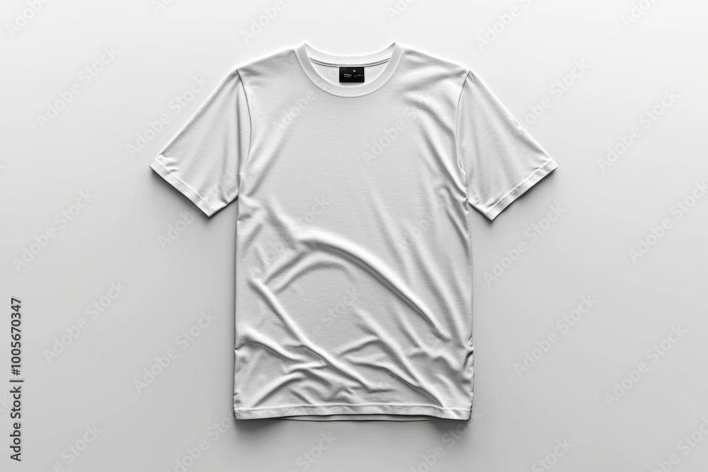 White Tshirt Mockup Isolated created with Generative AI White Tshirt Mockup Isolated created with Generative AI