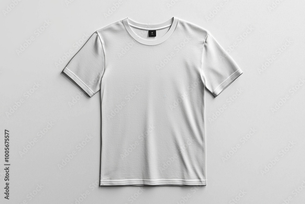 White Tshirt Mockup Isolated created with Generative AI White Tshirt Mockup Isolated created with Generative AI