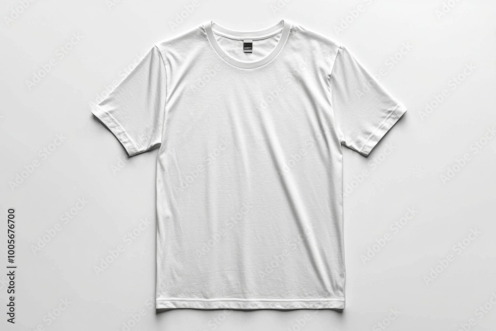 White Tshirt Mockup Isolated created with Generative AI White Tshirt Mockup Isolated created with Generative AI