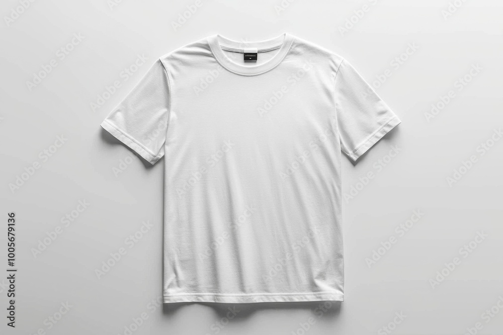 White Tshirt Mockup Isolated created with Generative AI White Tshirt Mockup Isolated created with Generative AI