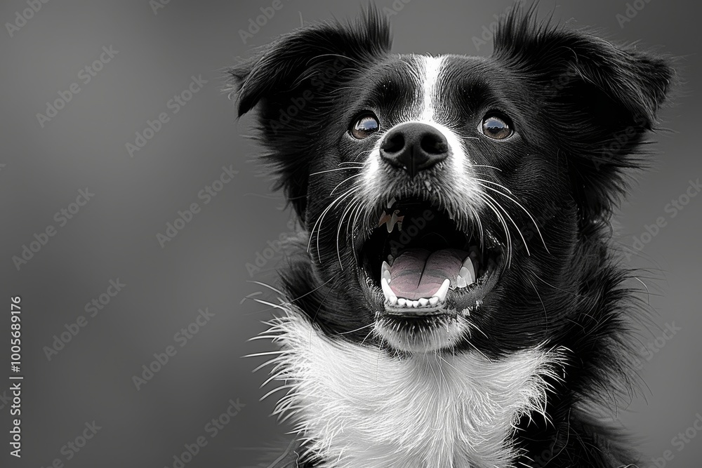Close up view of a dog at the vet getting its teeth cleaned or having something removed Close up view of a dog at the vet getting its teeth cleaned or having something removed