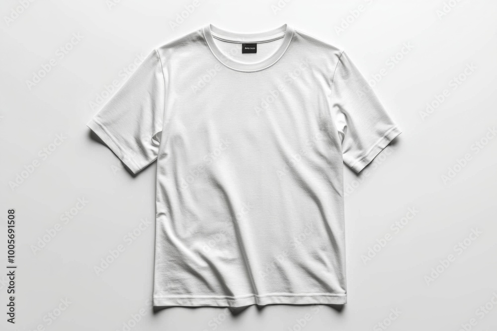 White Tshirt Mockup Isolated created with Generative AI White Tshirt Mockup Isolated created with Generative AI