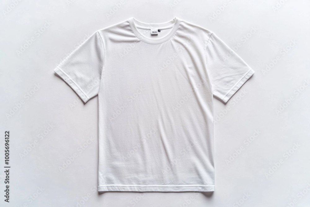 White Tshirt Mockup Isolated created with Generative AI White Tshirt Mockup Isolated created with Generative AI