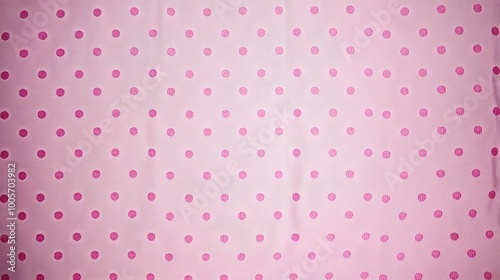 Pretty Pink Polka Dot Texture Background: A Delightful and Feminine Vision. Admire the Charm and Playfulness