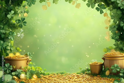 St. Patrick's Day Style Wallpaper Design