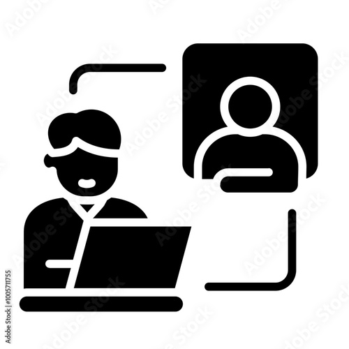 Online Meeting Icon