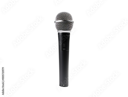 a close up of a microphone