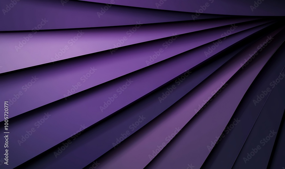 Obraz premium Abstract Purple Gradient Background with Layered Shapes
