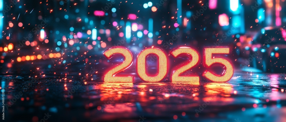 New Year banner and poster 2025 year New Year banner and poster 2025 year