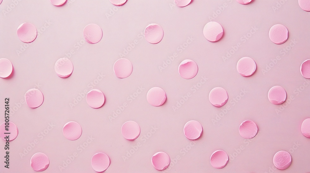 Pretty Pink Polka Dot Texture Background: A Delightful and Feminine Vision. Admire the Charm and Playfulness Pretty Pink Polka Dot Texture Background: A Delightful and Feminine Vision. Admire the Charm and Playfulness
