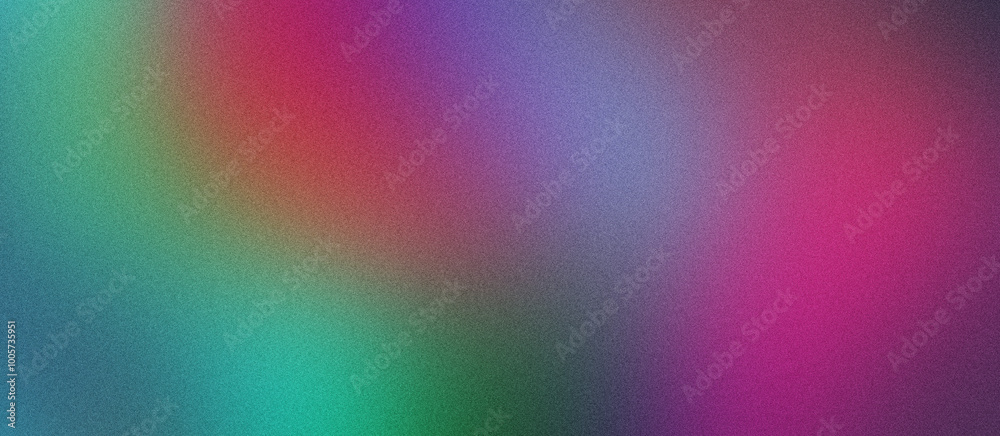 Colorful gradient backdrop with a textured noise effect, blending vibrant hues of red, green, and purple. Ideal for adding a subtle texture and noise pattern in your design. Colorful gradient backdrop with a textured noise effect, blending vibrant hues of red, green, and purple. Ideal for adding a subtle texture and noise pattern in your design.