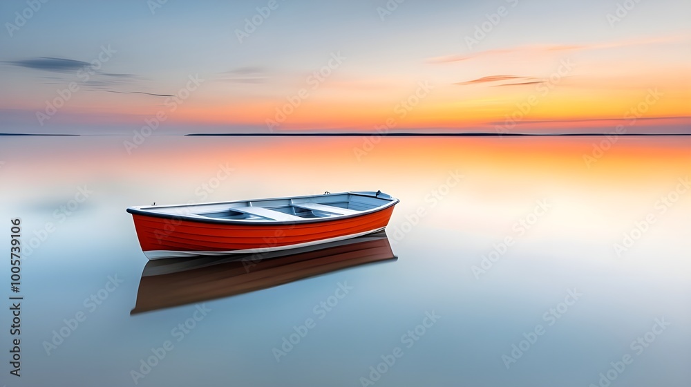 Steg mit Fischerboot am Achterwasser bei Warthe auf der Insel Usedom Steg mit Fischerboot am Achterwasser bei Warthe auf der Insel Usedom