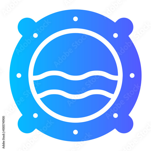 porthole gradient icon