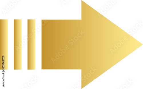 Free Download Gold Arrow - GFXLoad