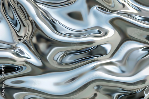 Beautiful texture liquid soft metal, design natural abstract background