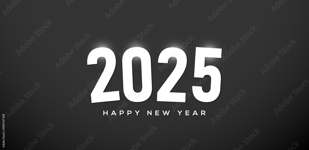 2025 Happy New Year Greeting Card 2025 Happy New Year Greeting Card