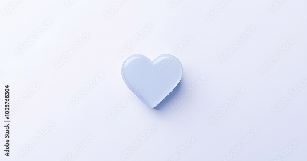 Blue heart on a blue background Blue heart on a blue background