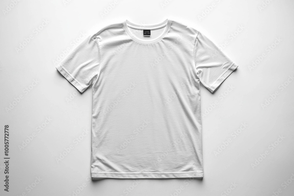 White Tshirt Mockup Isolated created with Generative AI White Tshirt Mockup Isolated created with Generative AI